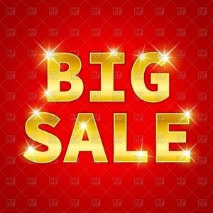 Big sale!